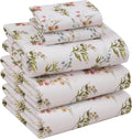 Split King 100% Cotton Percale 5-Piece Deep Pocket Sheet Set U215