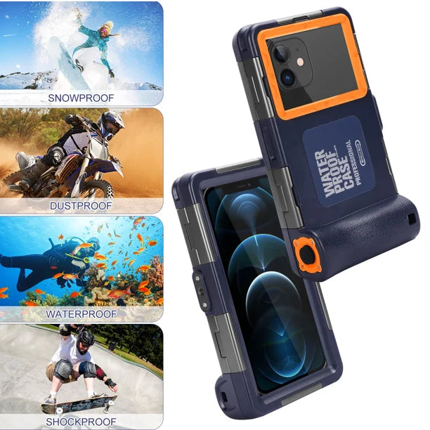 Waterproof Protective Case for Phones Up to 6.9 Inch Z456