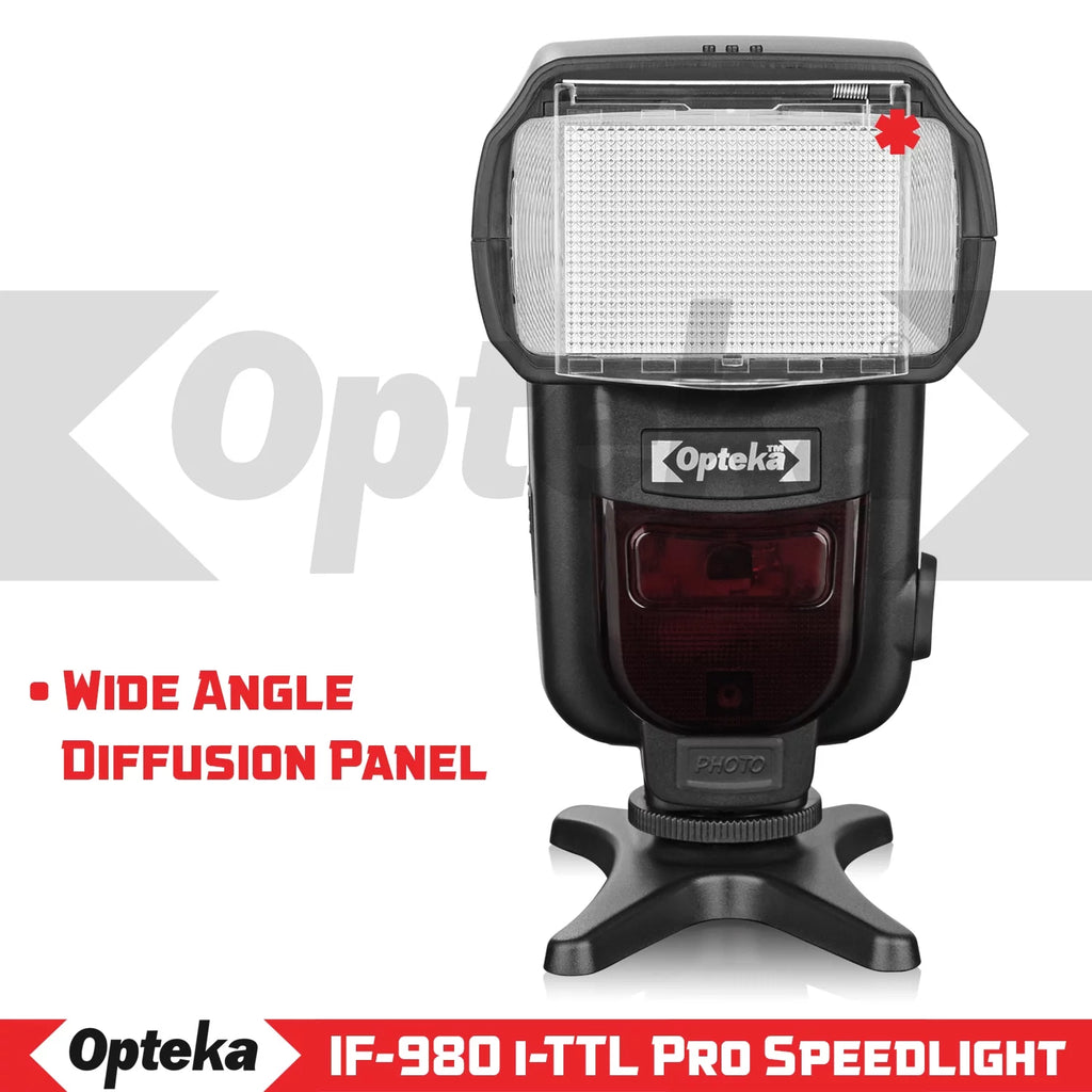Auto-Focus Speedlight Flash with LCD Display V3591