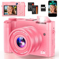 5K Digital Camera 64MP 6X Optical Zoom Autofocus Dual-Lens X423