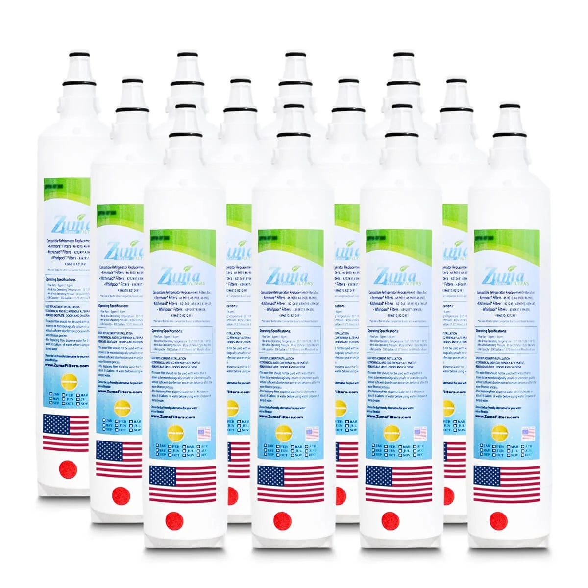 Water Filters, 12 Pack L7534