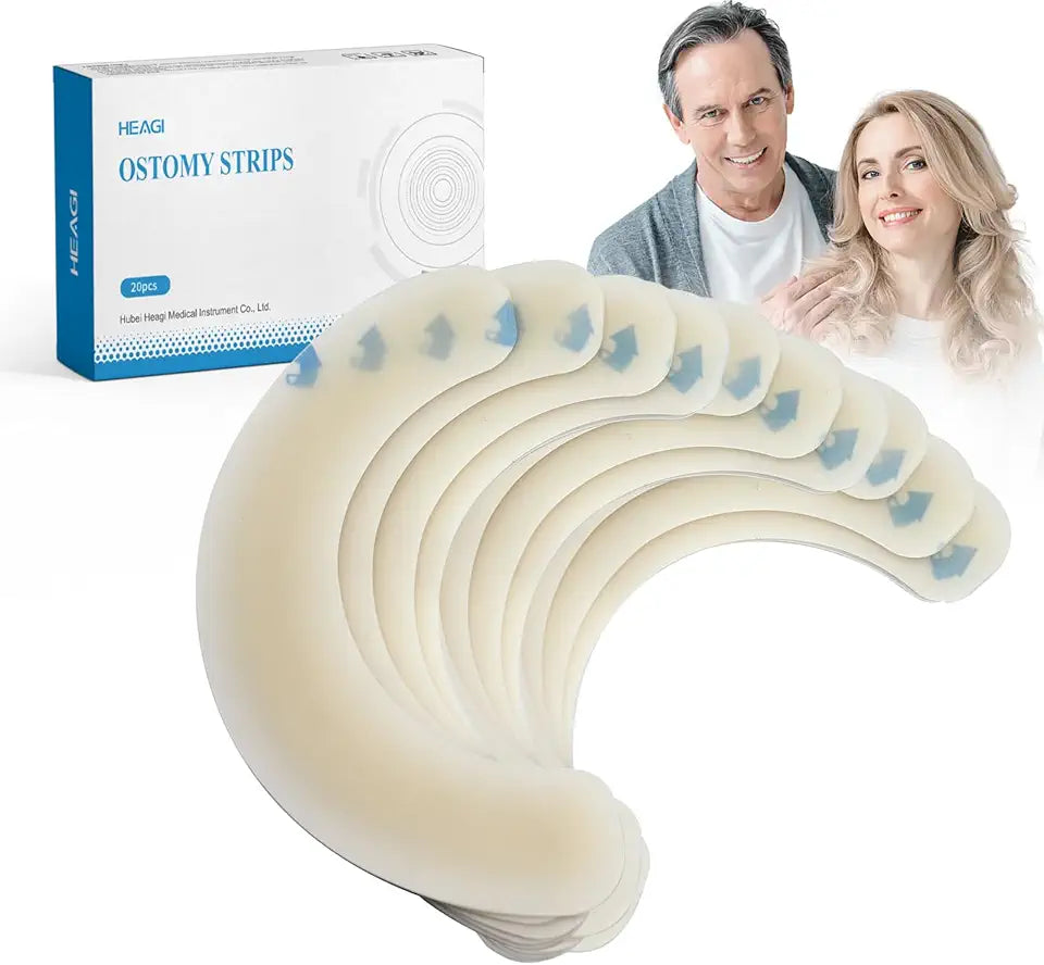 20PCS Hydrocolloid Ostomy Barrier Strips W90190
