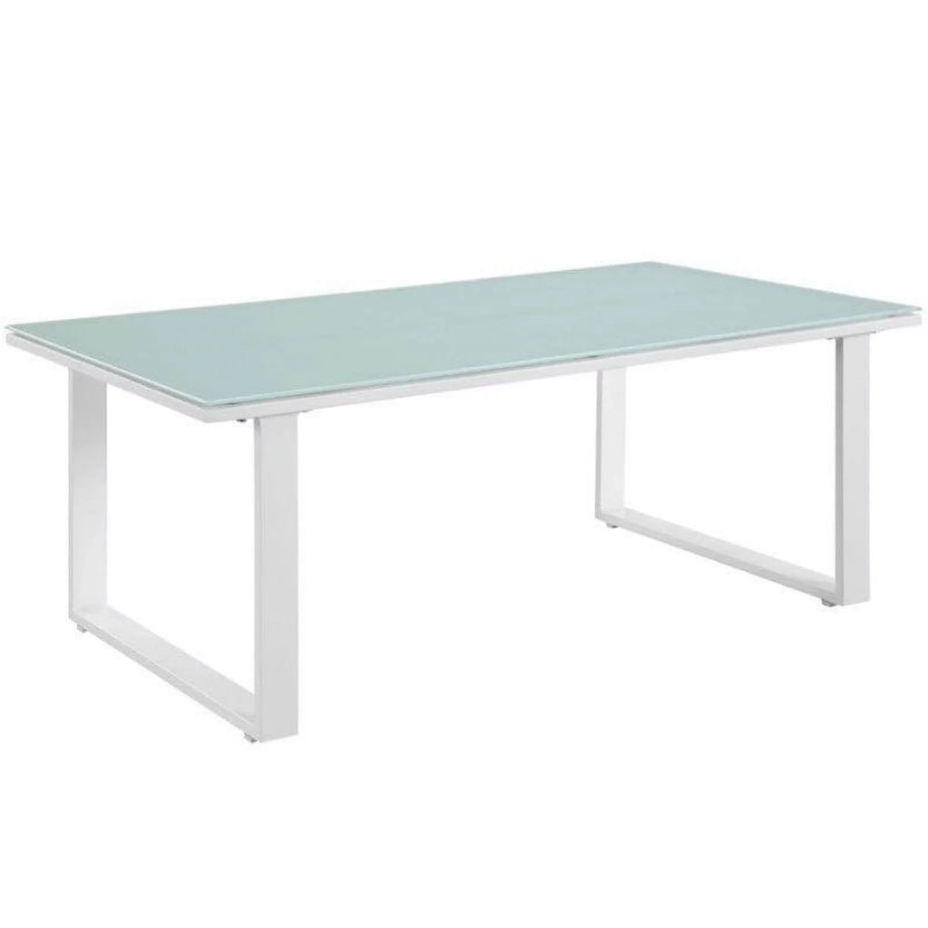 White Outdoor Coffee Table E619