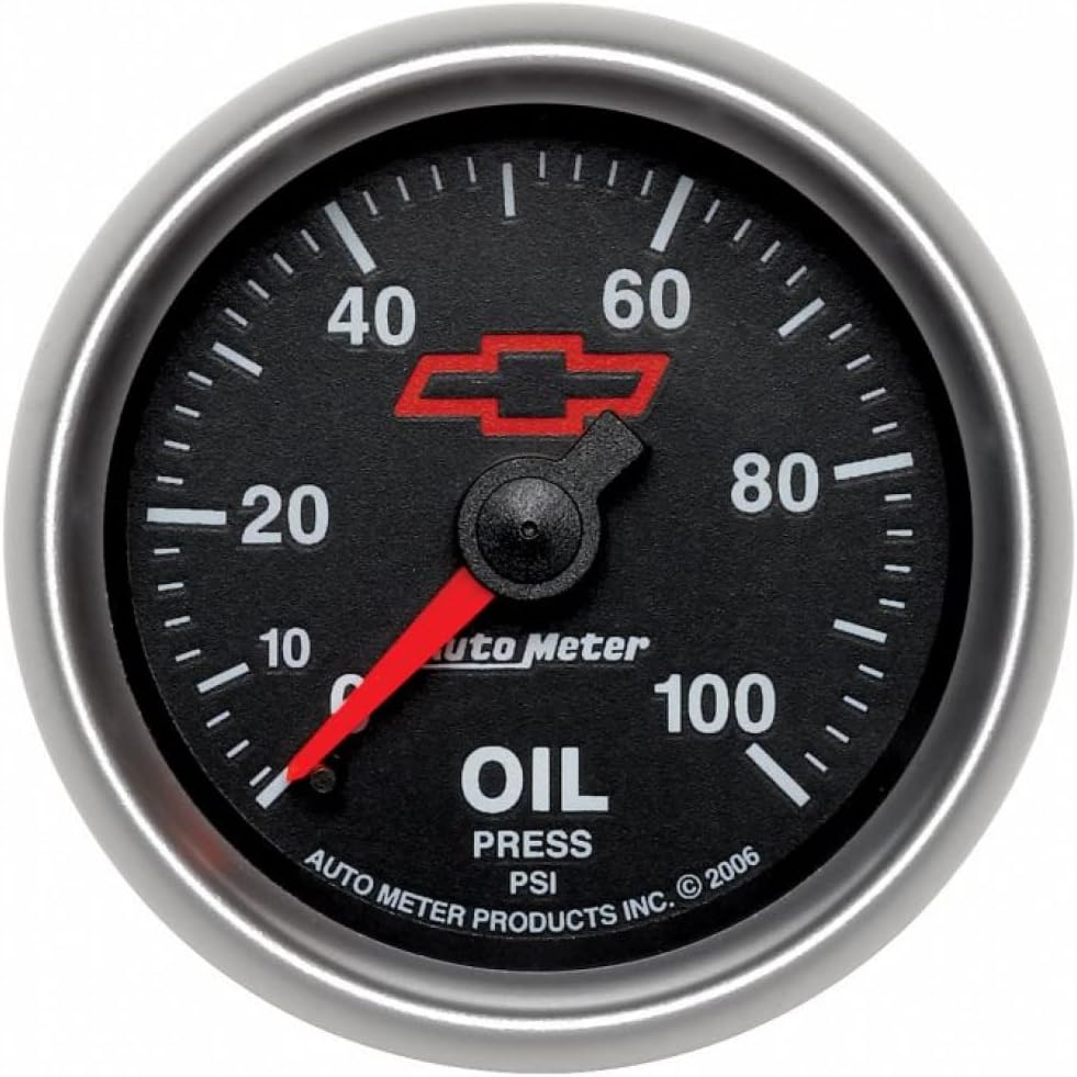 Mechanical Oil Pressure Gauge 52mm 0-100 PSI M1477