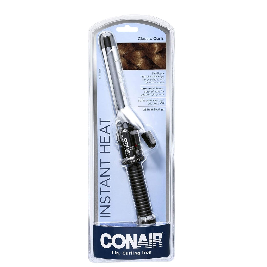 1-inch Black Curling Iron A6219