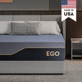 Black 14 inch Queen Memory Foam Mattress V45683