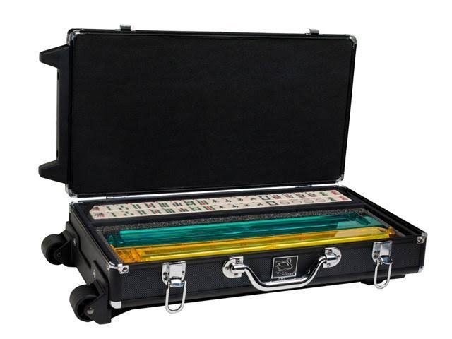 Ivory Tiles - Wheeled Aluminum Case - Black H376117
