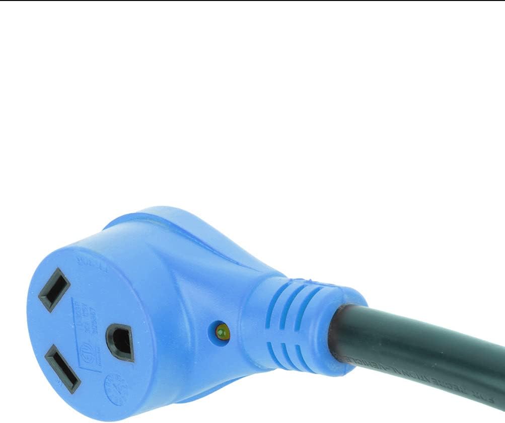 30FT 30 Amp RV Extension Cord with LED Power Indicator T4768