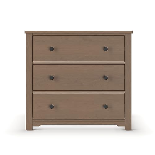 3 Drawer Dresser with Removable Changing Table Topper (Cool Gray) C127662