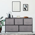 5 Drawers Fabric Dresser Storage Tower A90658