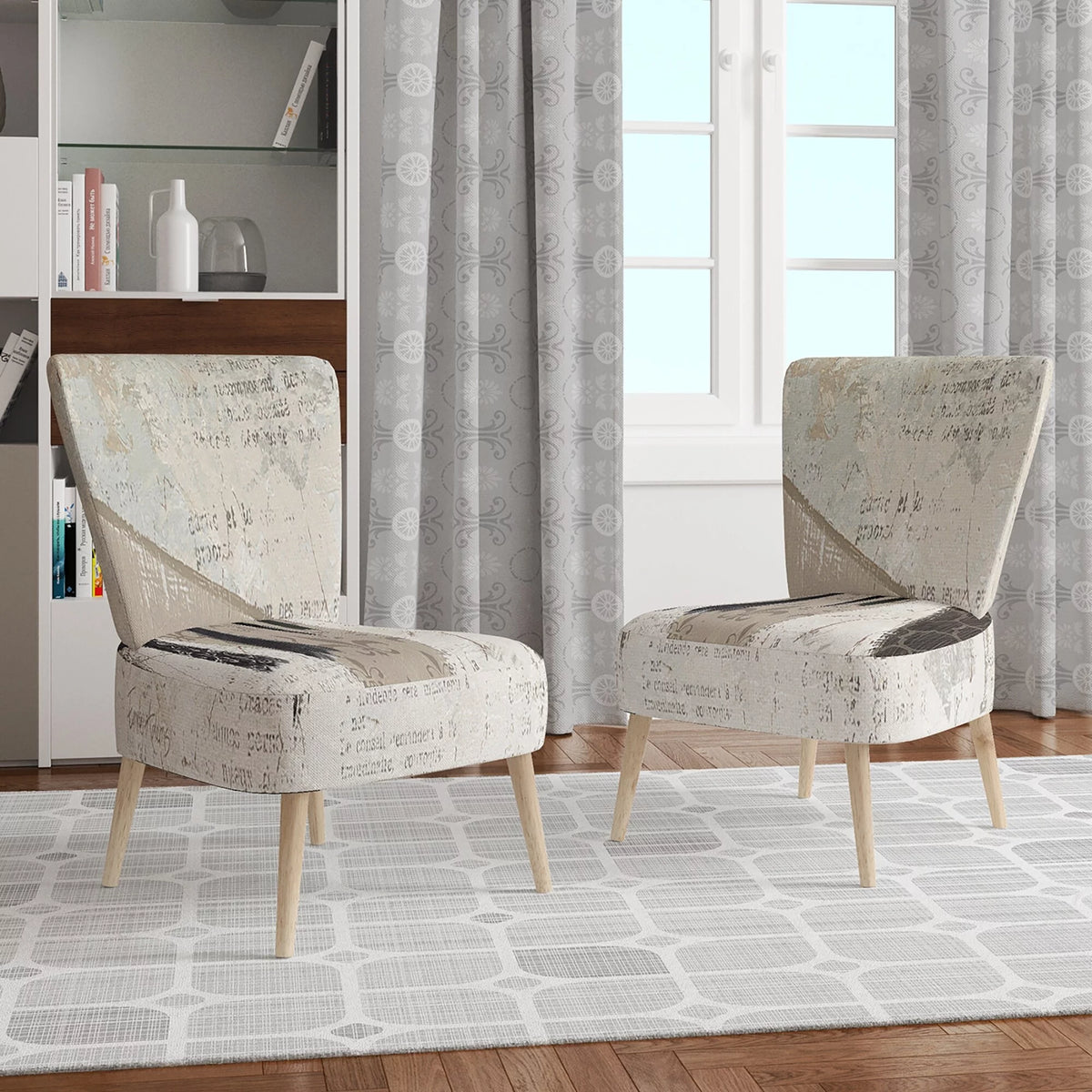 Upholstered Accent Chair Y69909