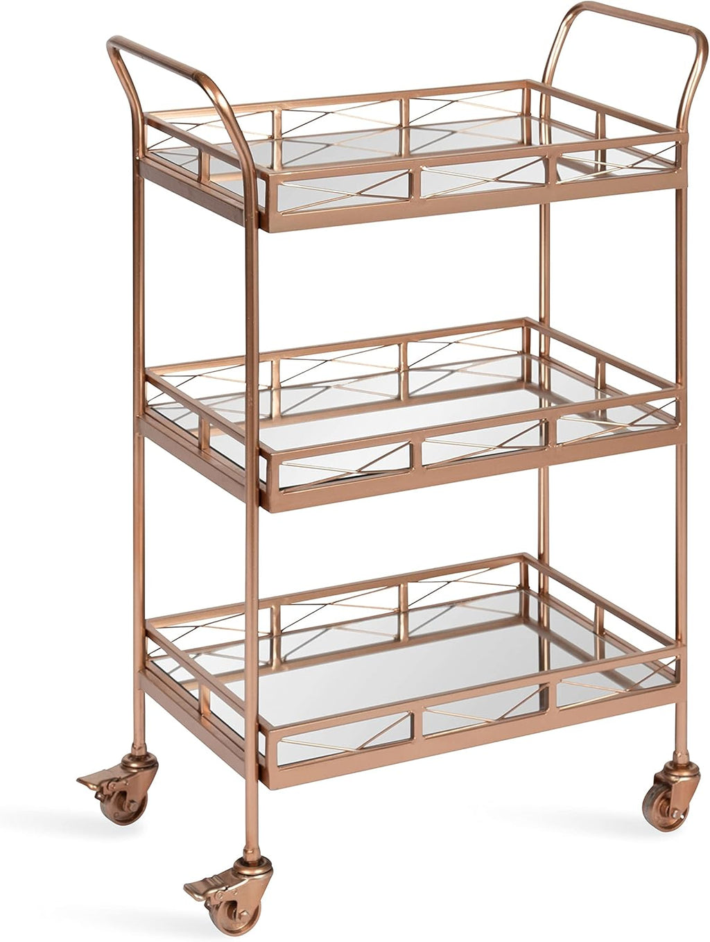 Metal Tray Bar Cart U8178