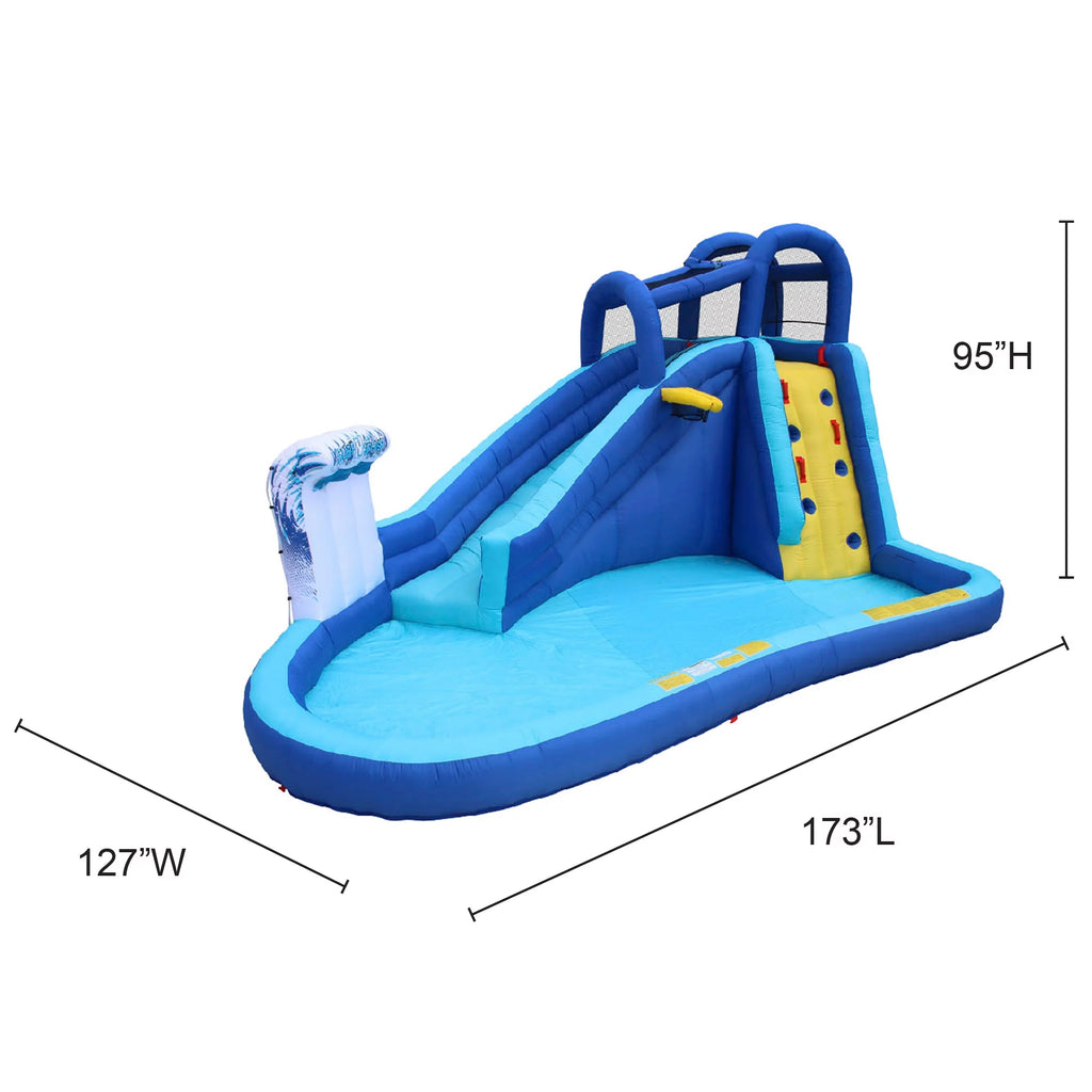 14 ft 5 in Inflatable Water Slide Splash Toy C838157