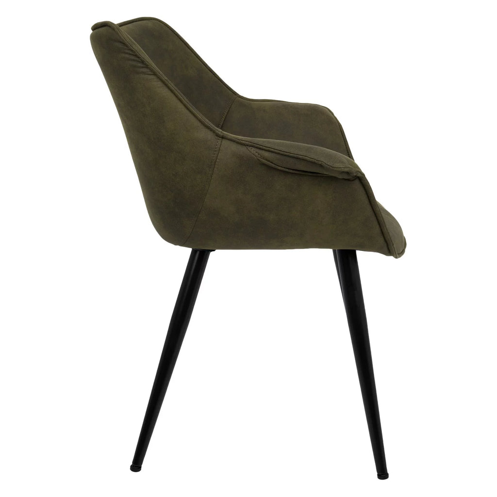 Contemporary Accent Chair Set of 2 U391