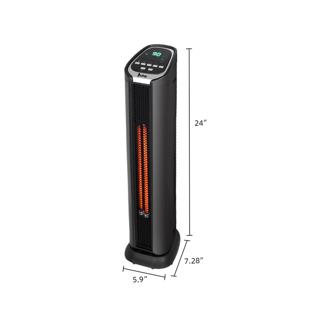24'' 1500W Adjustable Electric Space Heater I465744