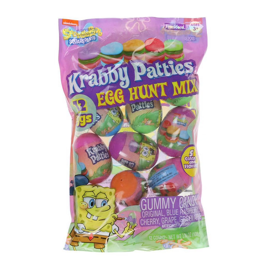 12 count Plastic Egg Hunt Bag G263636