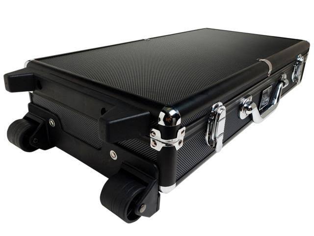 Ivory Tiles - Wheeled Aluminum Case - Black H376117