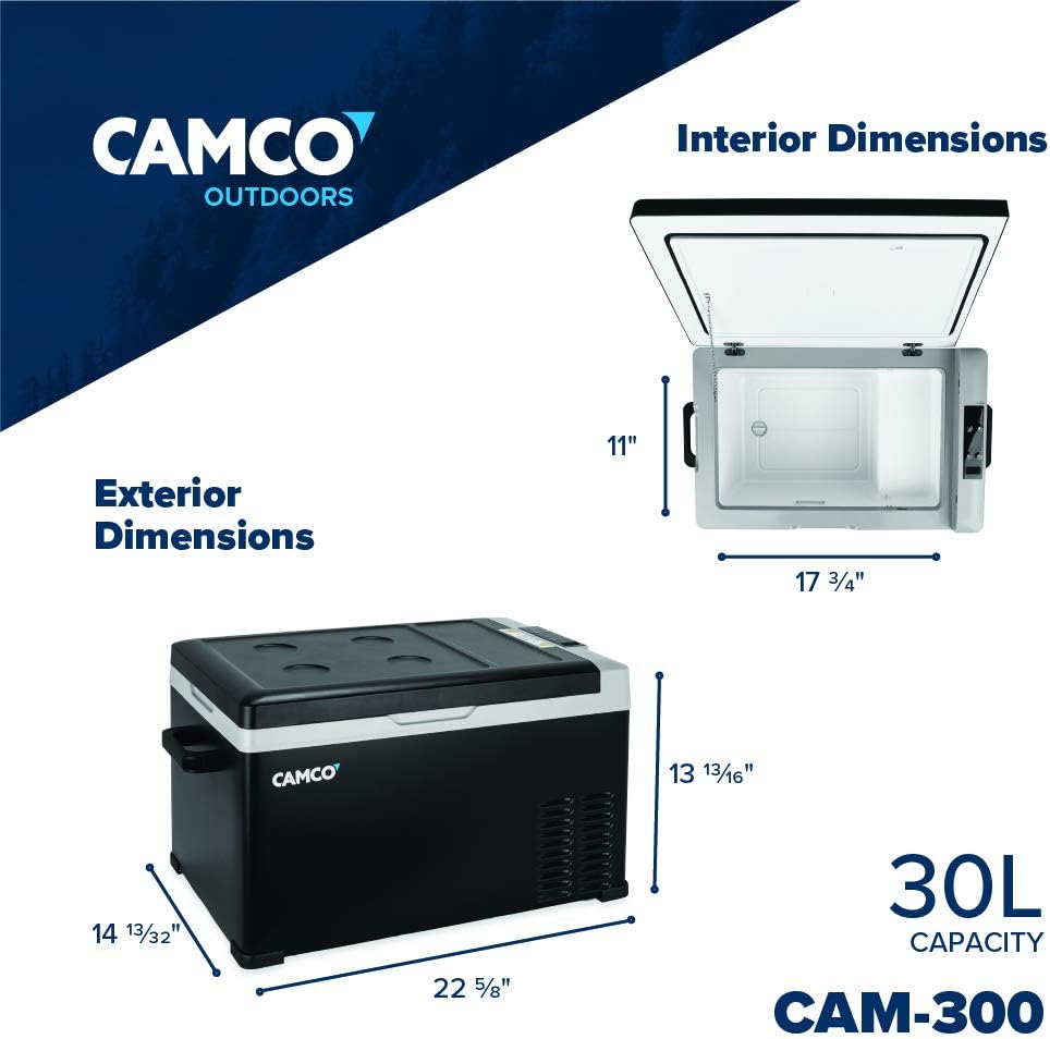 Portable 30-Liter AC/DC Refrigerator Freezer M5009