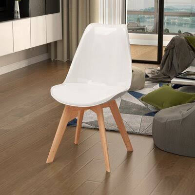 White Side Chairs Set of 4 Y76006