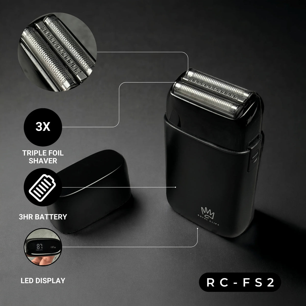 Black Hair Clipper Set P556820