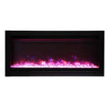 34 in. Electric Built-in with Glass Black Steel Surround P268
