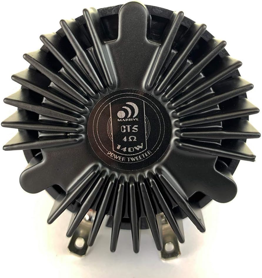 Car Audio Tweeter, 57mm, 140 Watt, Titanium Diaphragm, Aluminum Phase Plug N3618