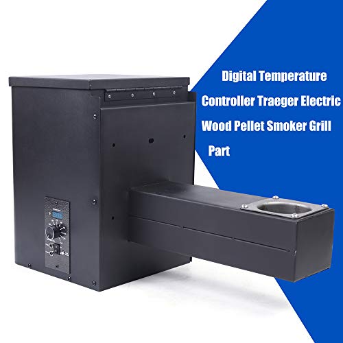 Pellet Smoker Hopper Assembly Kit with Digital Temperature Controller X120392