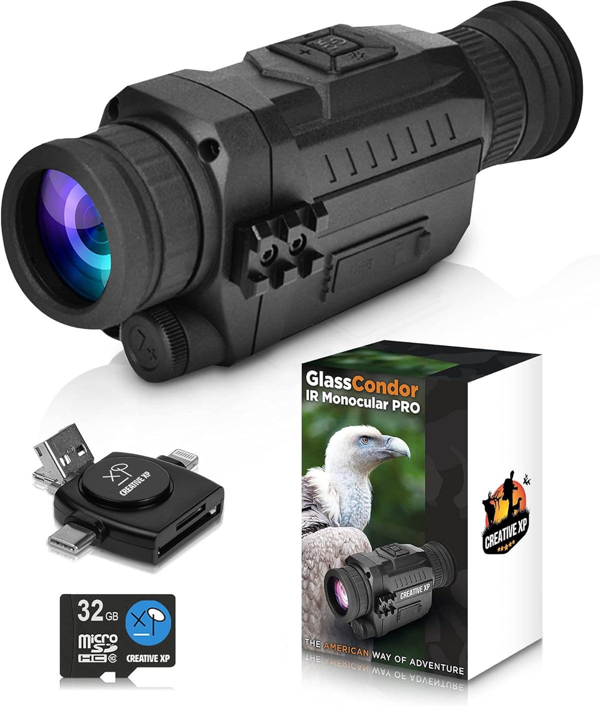 Digital Night Vision Monocular with Card Reader T92516