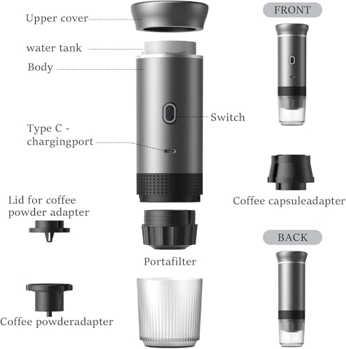 Portable Coffee Maker Espresso Machine Q66499