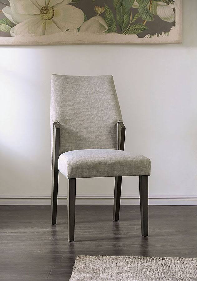 Gray Side Chair Set of 2 M312440