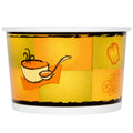 Paper Food Container with Plastic Lid 8-10oz O348878