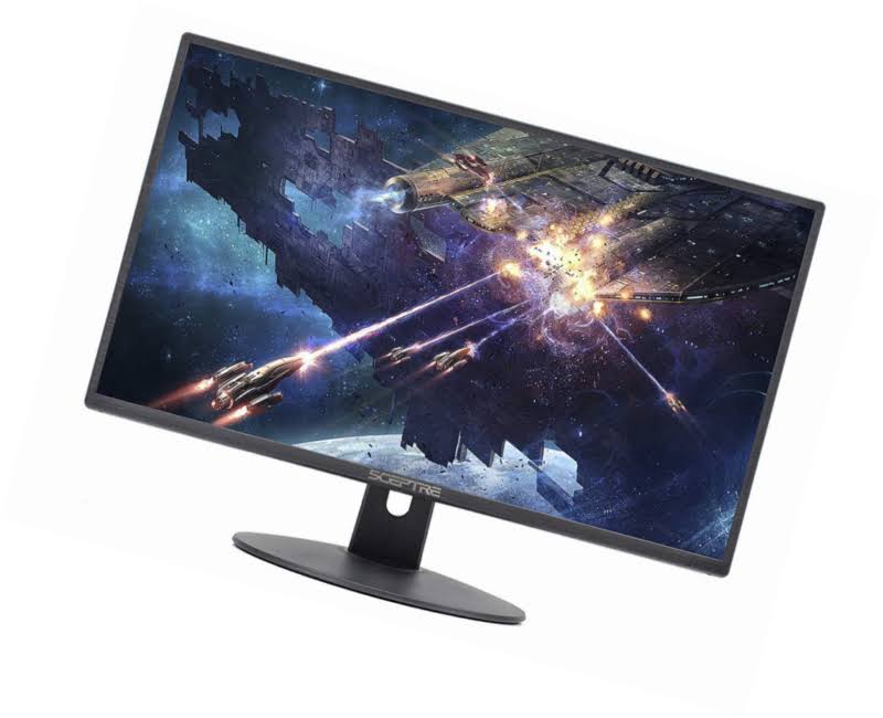 20" Ultra Thin LED Monitor 75 Hz Metal Black O826