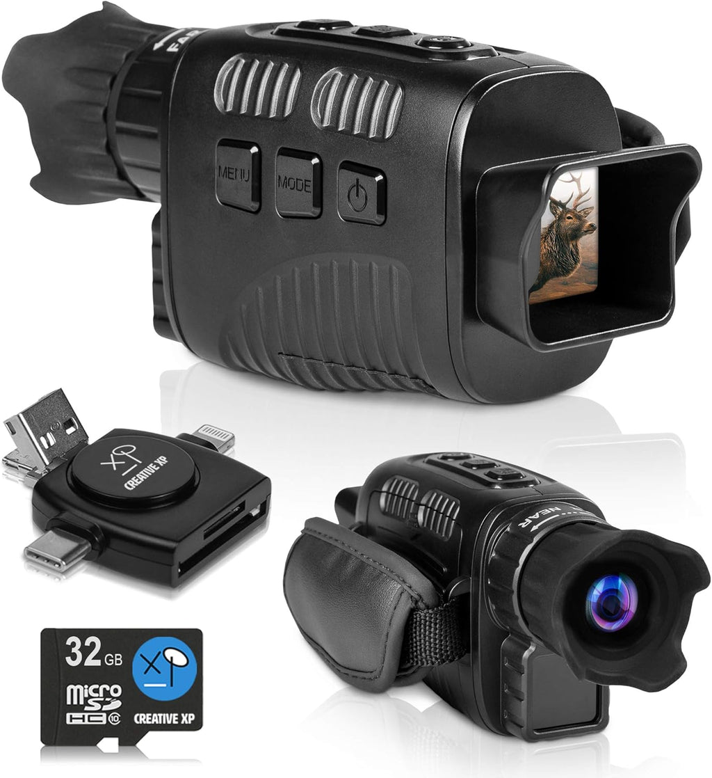 Digital Night Vision Monocular with Card Reader T92516