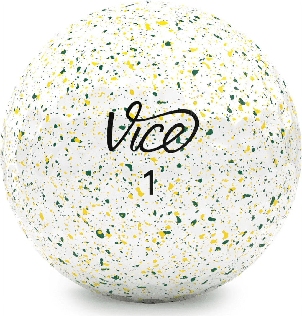 Yellow and Green Golf Balls, 1 Dozen L361398