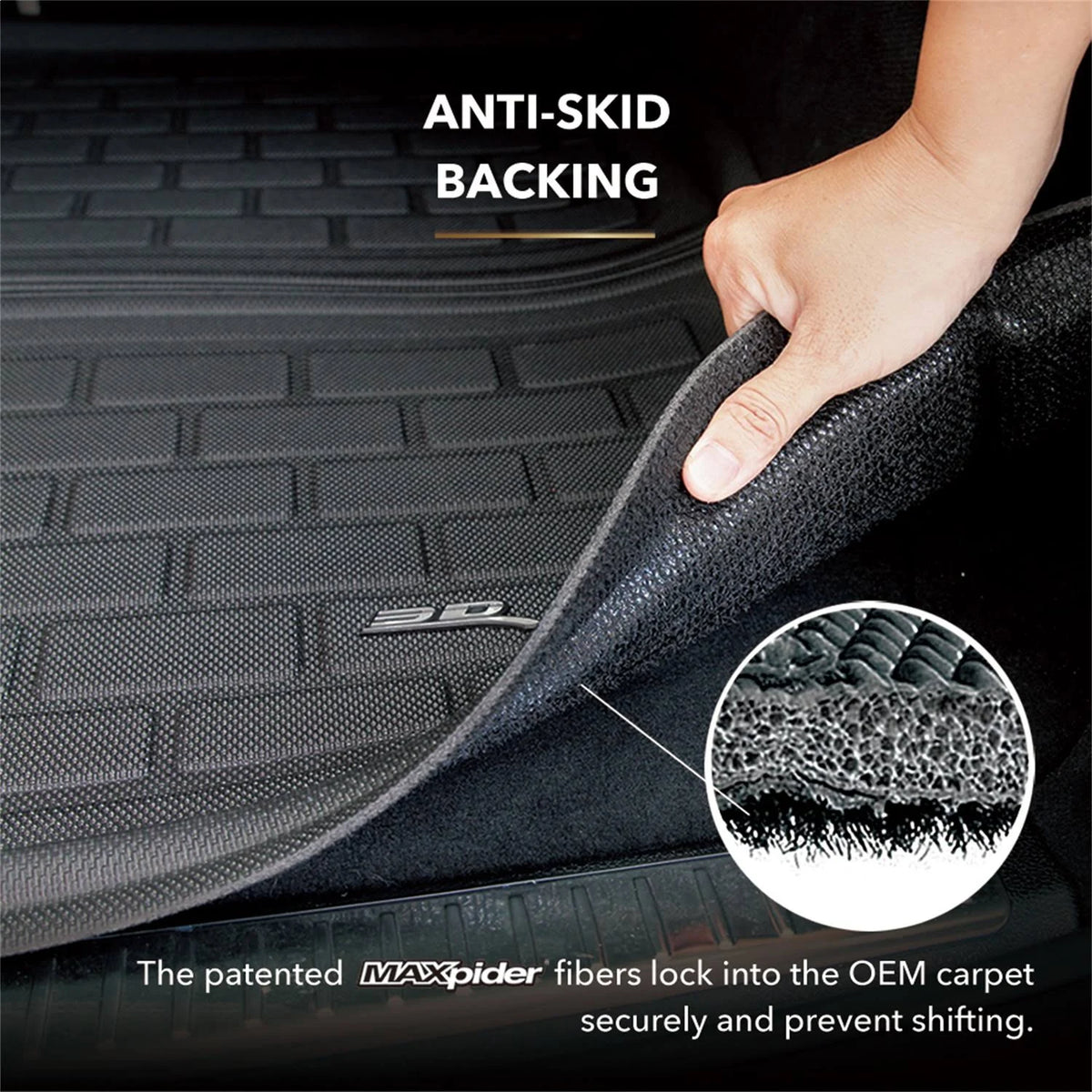 Black Cargo Liner Y162