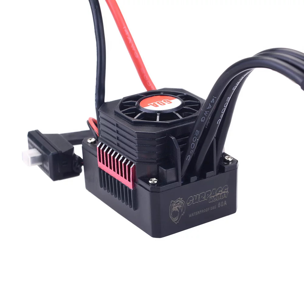 60A Brushless Waterproof Electronic Speed Controller S6186