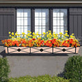 60x22 Medallion Decora Window Boxes with Copper Liner A906