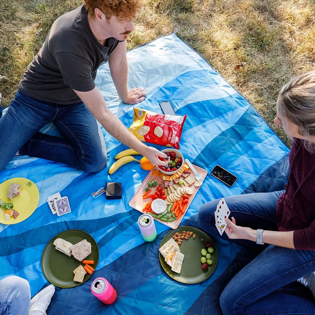 Blue Tent Blanket K62805