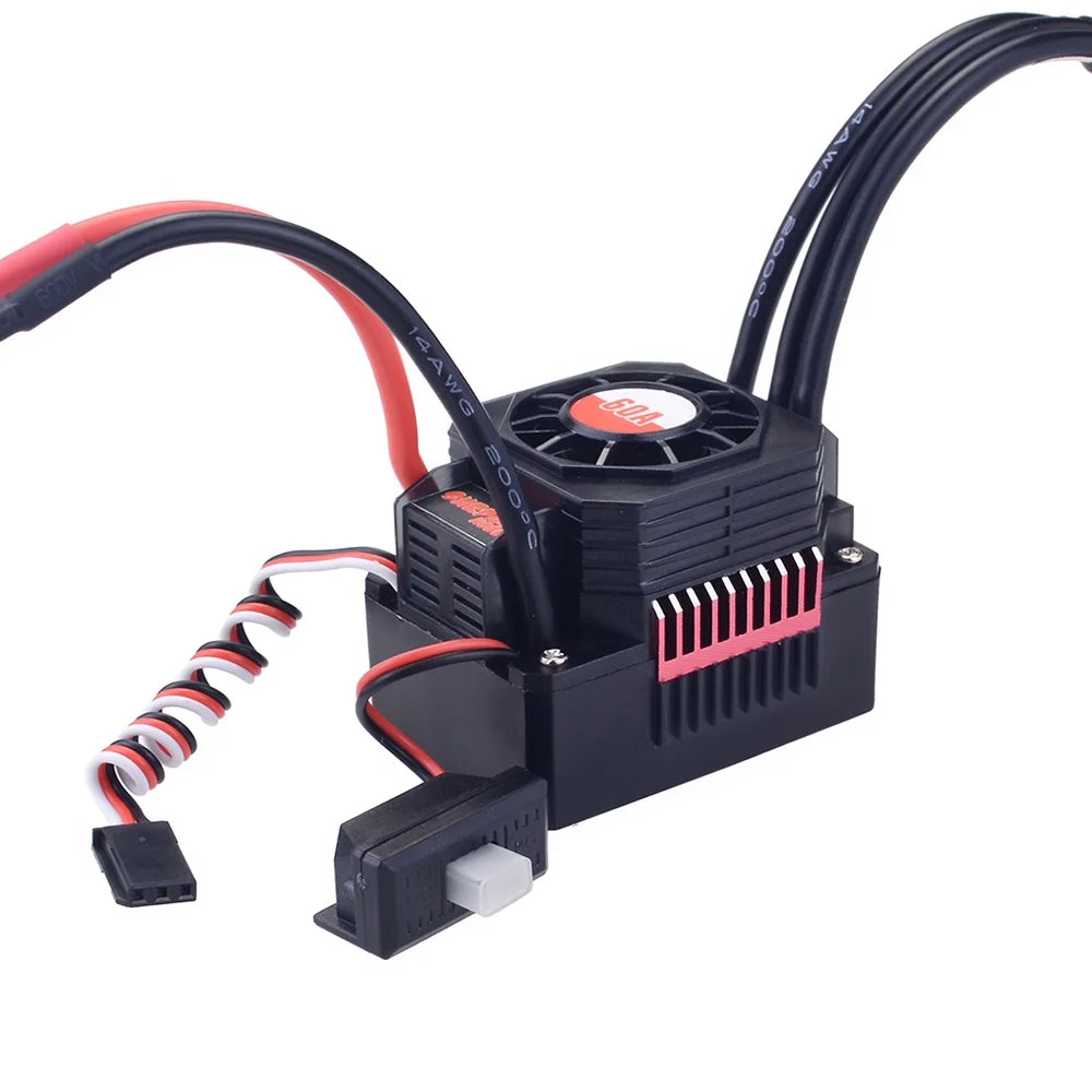 60A Brushless Waterproof Electronic Speed Controller S6186