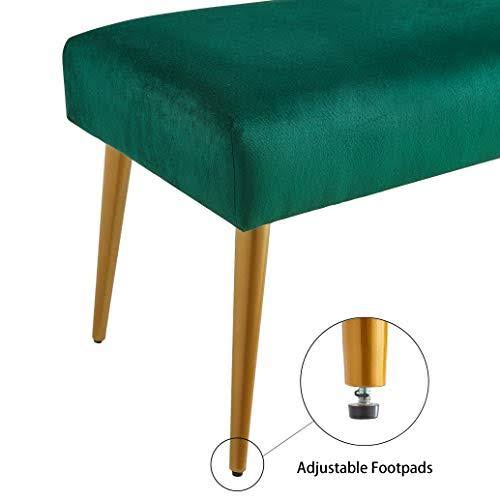 Emerald Bench with Powder Coating Legs E662