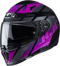 Black-Purple Size S Helmet P912