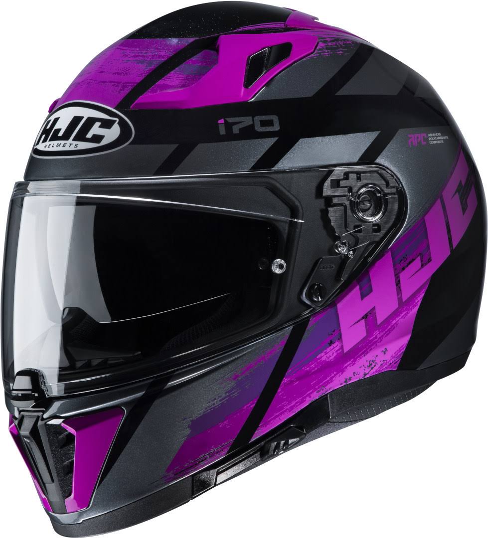 Black-Purple Size S Helmet P912