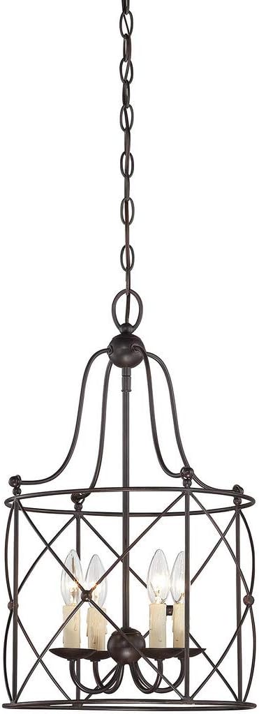 English Bronze 4-Light Foyer R896685