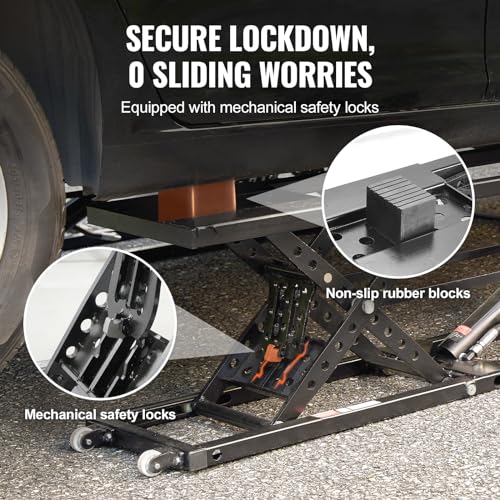 7,000 LBS Capacity Heavy-Duty Carbon Steel Car Lift A29622