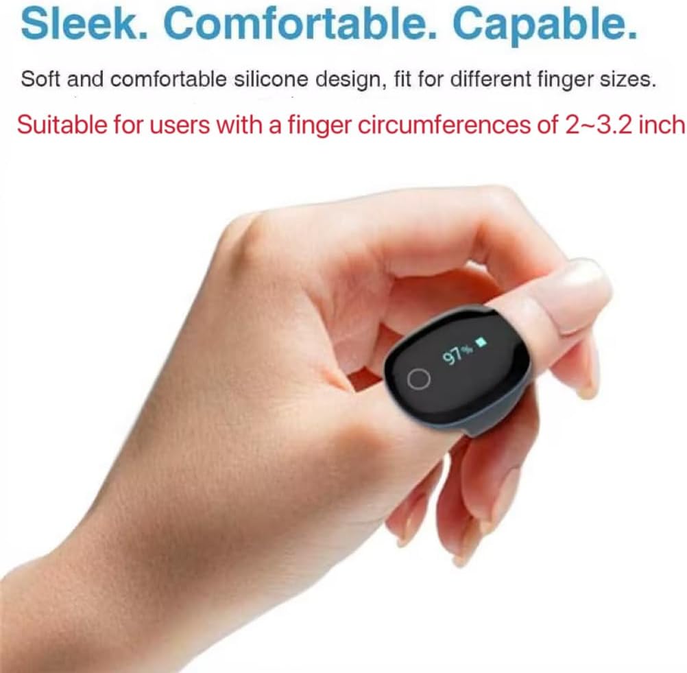 O2Ring Pulse Oximeter with Vibration Reminder E64597