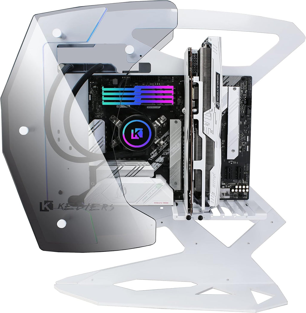 White ATX Mid Tower Gaming Case N170833