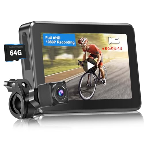 1080P Bicycle Rear View Camera with 4.3'' HD Monitor R397