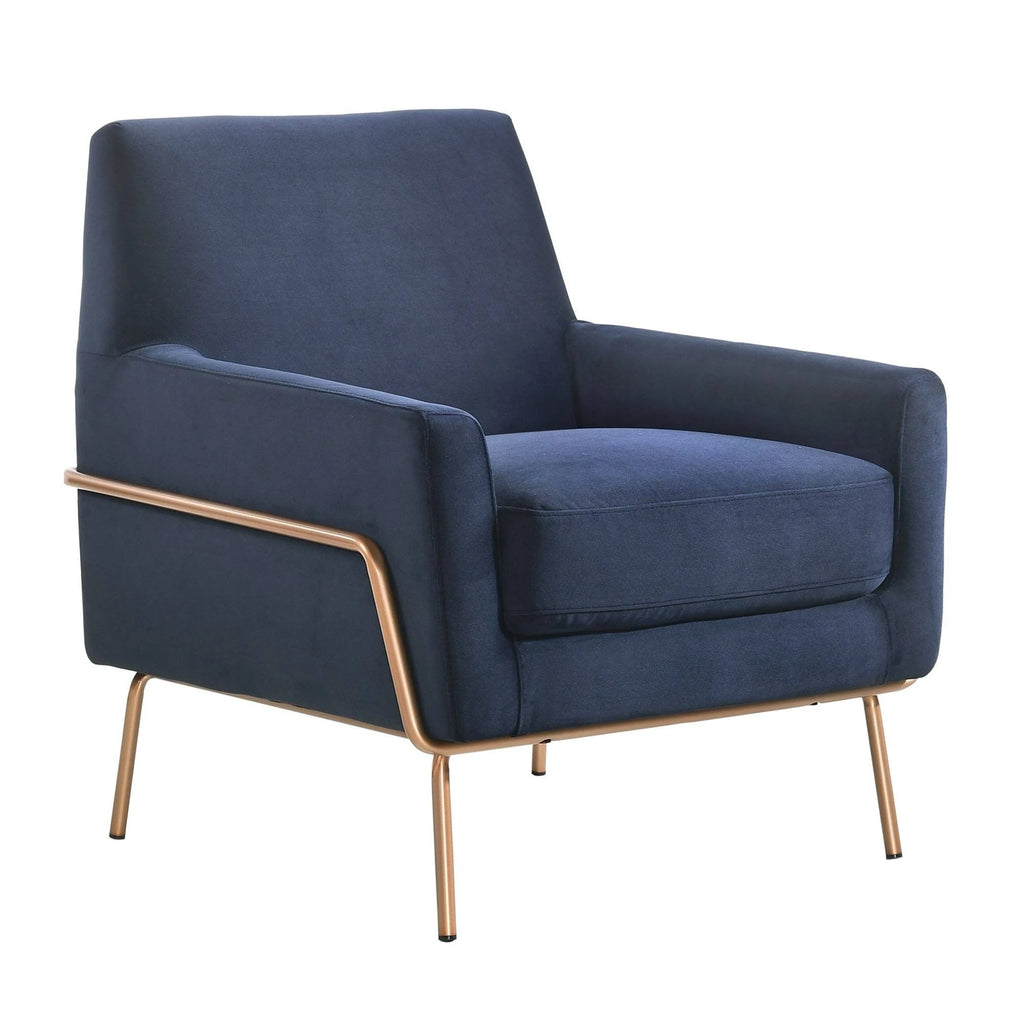Blue Accent Arm Chair G2274