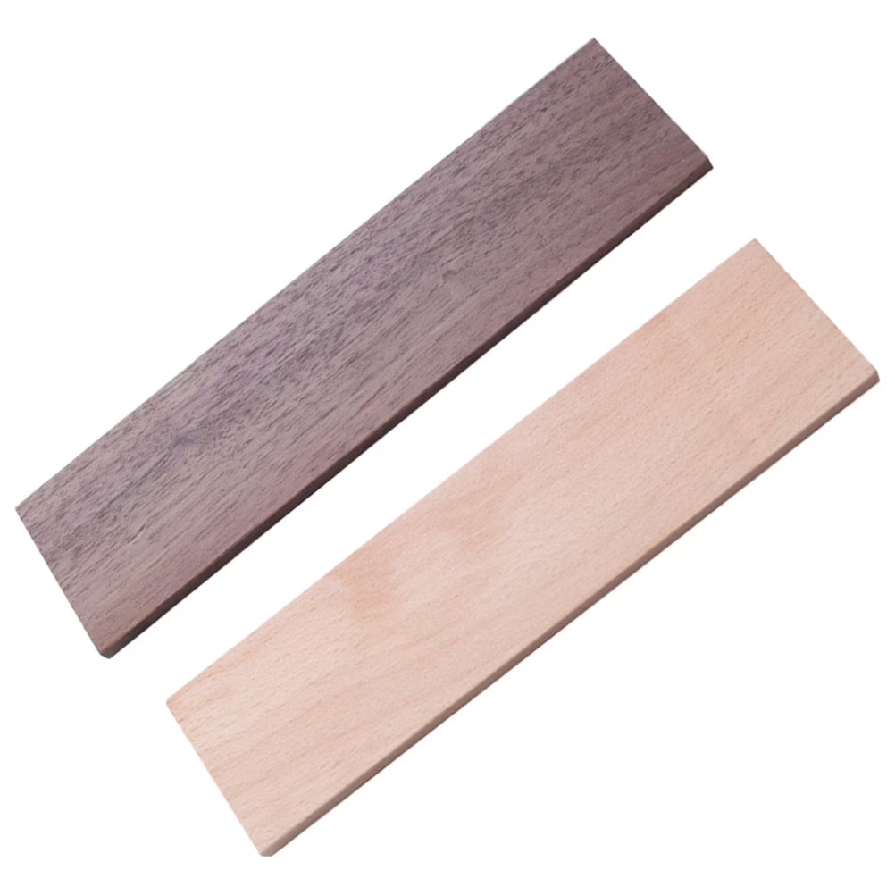Black Walnut Board Beech Bjd 2pcs Models Furniture U5395