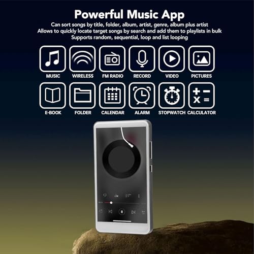 256GB Bluetooth MP3 Player with Speaker I984